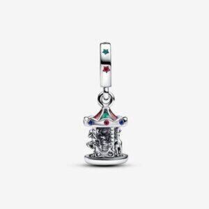 Authentic Spinning Carousel Dangle Pandora Charm